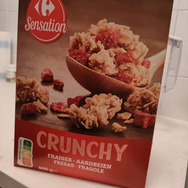photo of Carrefour Sensation crunchy fragole shared by @cecia on  12 Oct 2022 - review