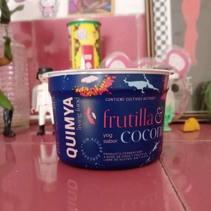 photo of Quimya Yogurt De Frutilla Sin Azucar shared by @mex on  14 Dec 2022 - review