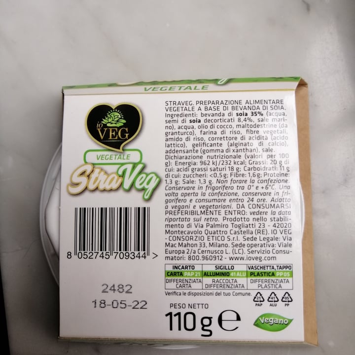 photo of ioVEG StraVeg shared by @biancamaria on  27 Mar 2022 - review