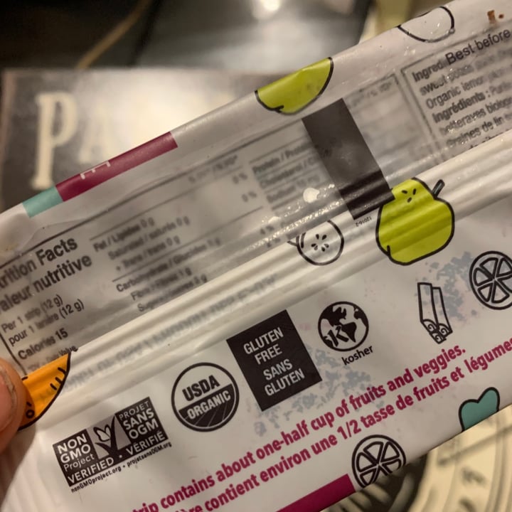 photo of Veggie Go’d Fruit Leather shared by @angelaargentina on  14 Oct 2020 - review