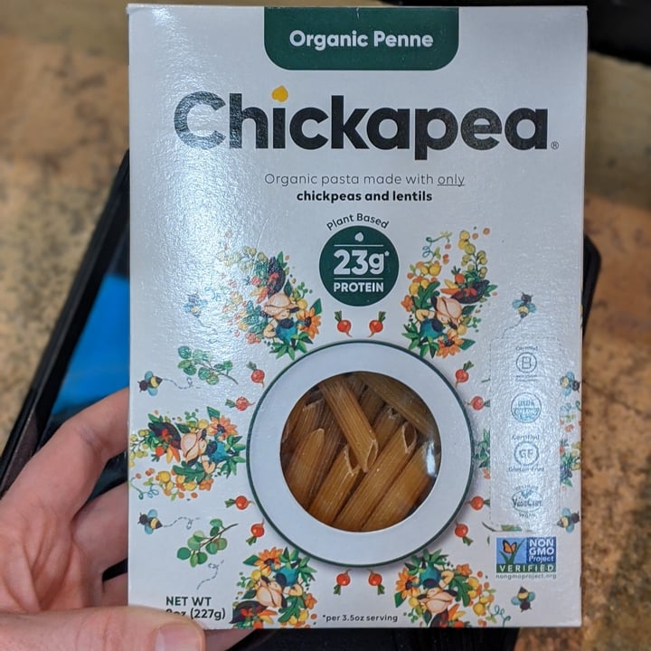 photo of Chickapea Organic Penne shared by @neysaelbon on  11 Nov 2020 - review