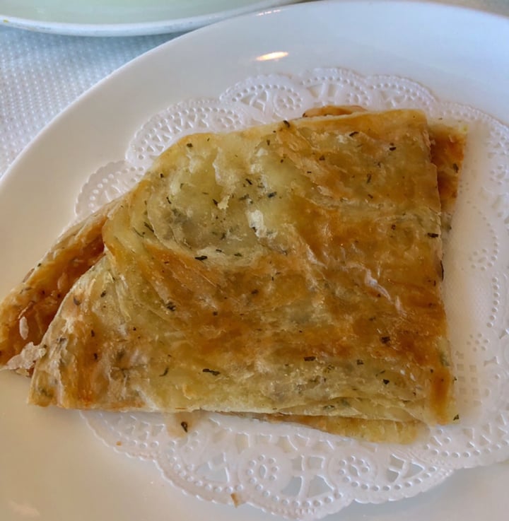 review photo of Grand Harbor Scallion Pancake shared by @veganjingling on 12 Jul 2019 - review