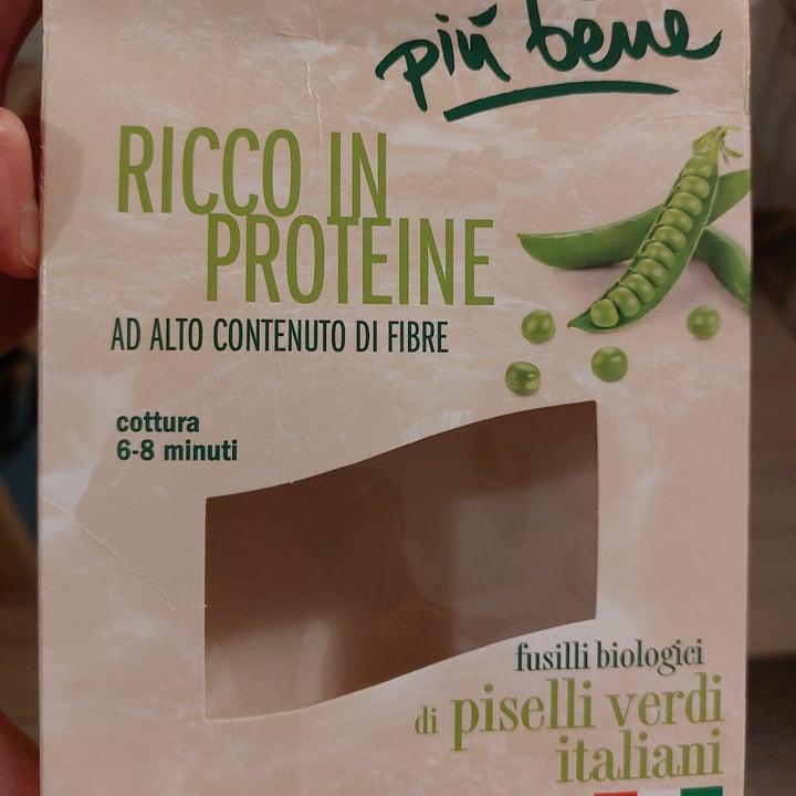 review photo of Piú bene Fusilli biologici di piselli verdi italiani shared by @marynone on 22 Sep 2022 - review