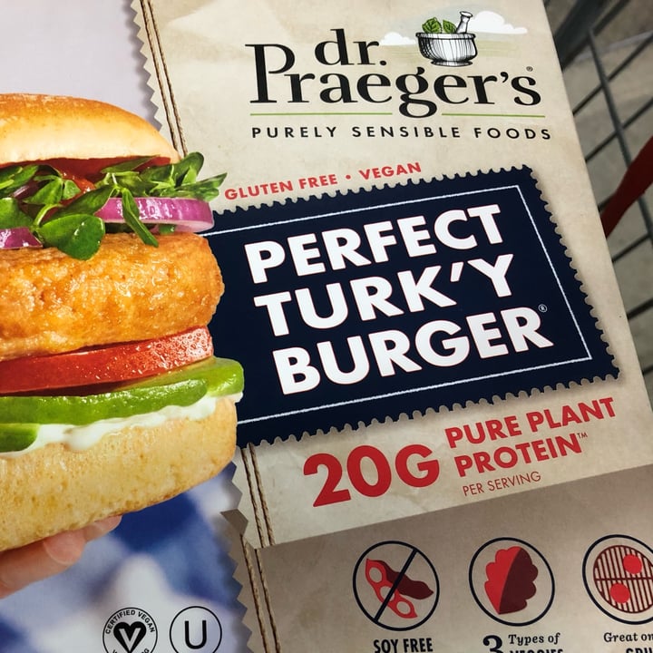 photo of Dr. Praeger's Perfect Turk'y burger shared by @jessdobrin on  31 May 2022 - review
