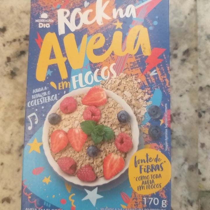 review photo of Dia% Rock na veia - Aveia em flocos shared by @cecizapatel on 29 Oct 2022 - review