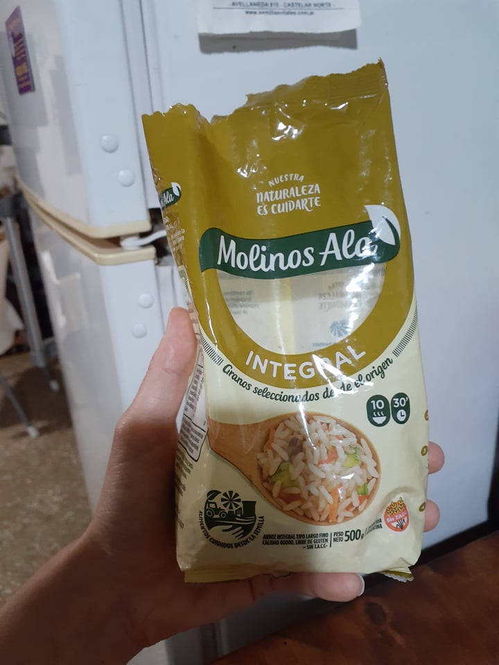 photo of Molinos Ala Arroz Integral shared by @juparis on  01 Mar 2021 - review