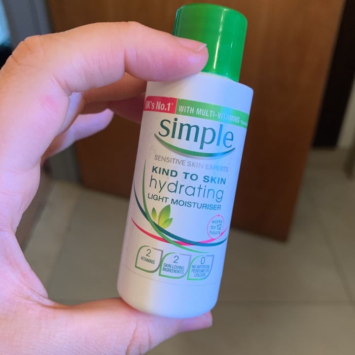 photo of Simple Hydrating Light Moisturizer shared by @soysabriedith on  02 Dec 2019 - review