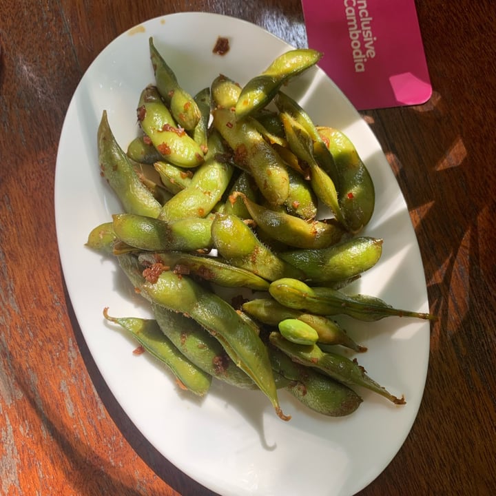 photo of Backyard Cafe Chili Edamame shared by @tiascaz on  01 Dec 2022 - review