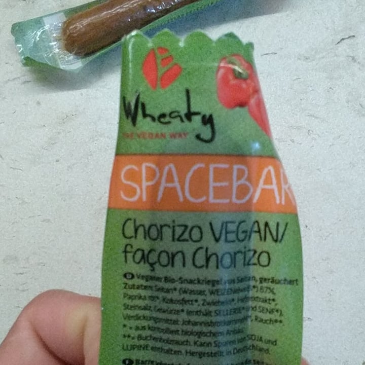photo of Wheaty Spacebar chorizo vegano shared by @sym on  22 Dec 2020 - review