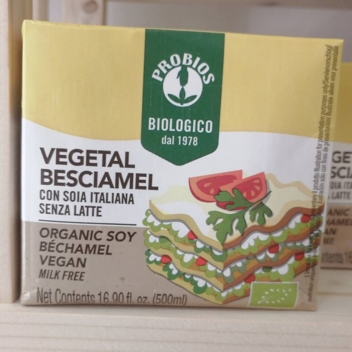 photo of Probios Vegetal Besciamel shared by @silviaf1991 on  09 Sep 2022 - review