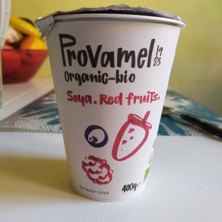photo of Provamel Yogurt soya red fruits shared by @nicoledis on  01 Apr 2022 - review
