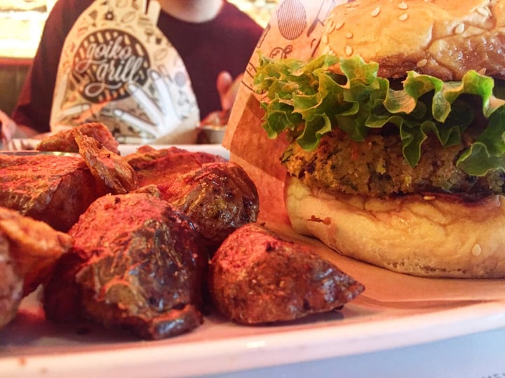 photo of Goiko Grill Vegetable burger shared by @alicia9 on  10 Aug 2019 - review