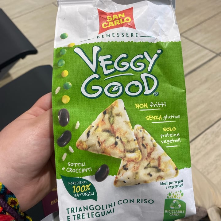 review photo of Veggy Good Veggie Good Triangolini Con Riso E Tre Legumi shared by @irenemairaa on 19 May 2022 - review