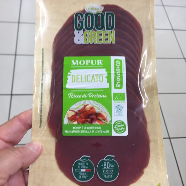 review photo of Good and green Mopur al gusto di bresaola shared by @zonafranca99 on 11 Jun 2022 - review