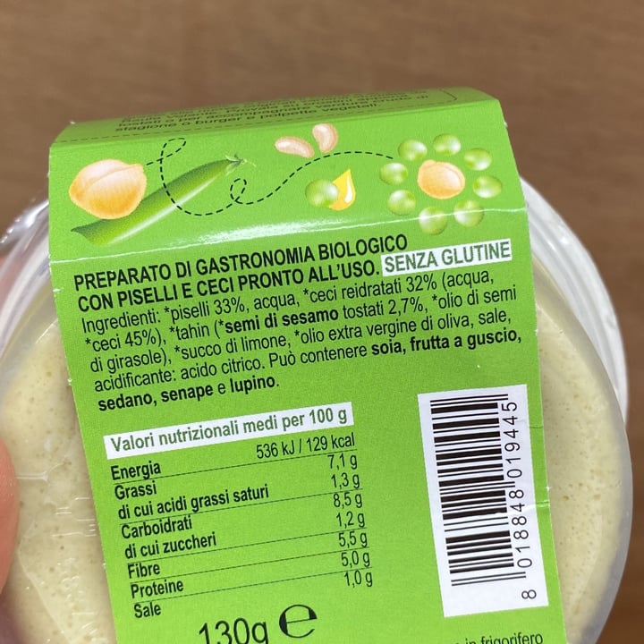 photo of Baule volante Hummus di piselli shared by @verina on  09 Nov 2022 - review