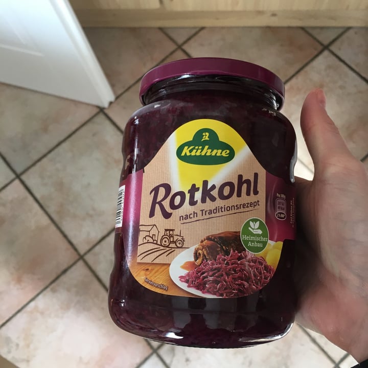 photo of Kühne Red cabbage shared by @meerliebe on  14 Sep 2021 - review