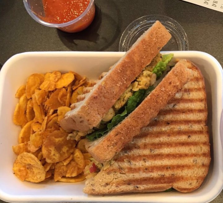 photo of Sublime Tree Chickpea Salad Sandwich shared by @veganwalkerr on  13 Aug 2018 - review