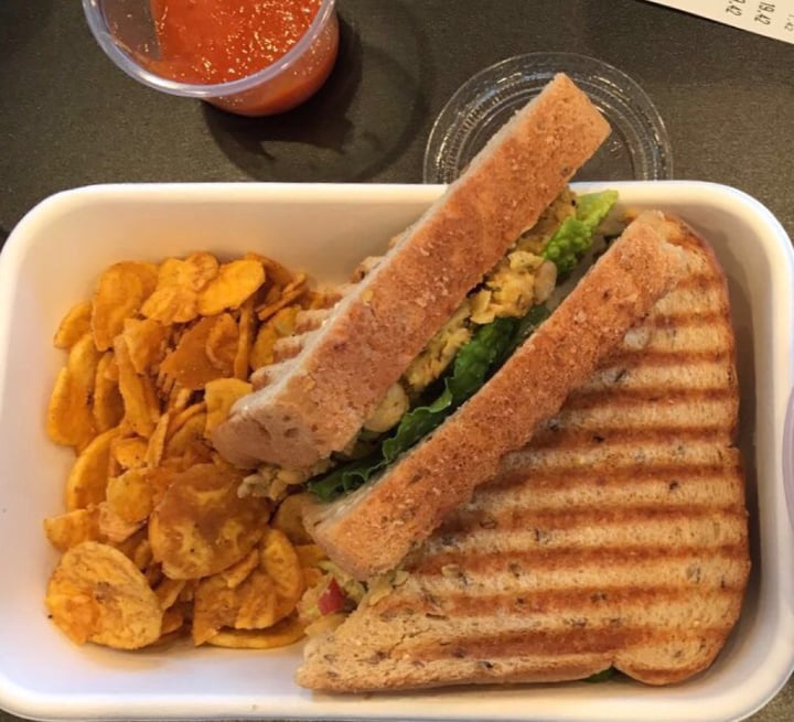 review photo of Sublime Tree Chickpea Salad Sandwich shared by @veganwalkerr on 13 Aug 2018 - review