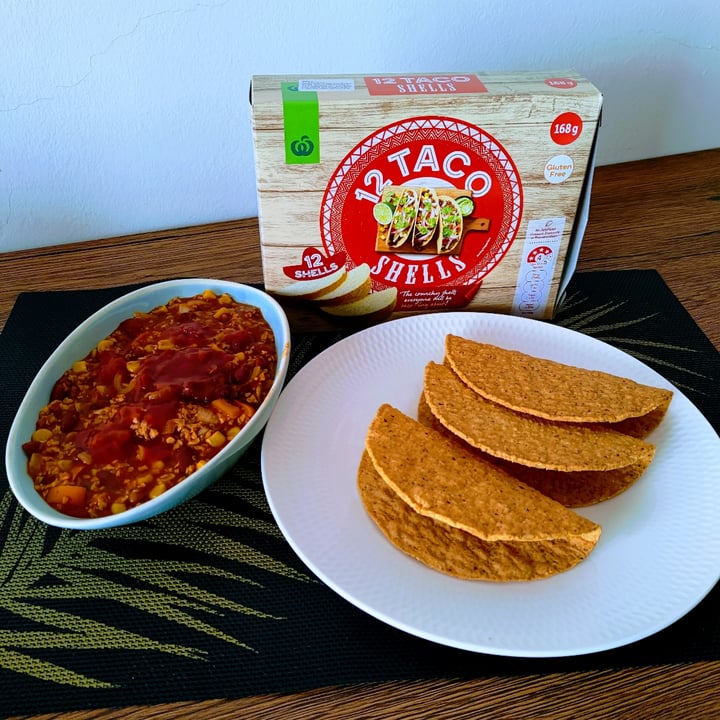 photo of Woolworths Food Taco shells shared by @stevenneoh on  05 Jun 2021 - review