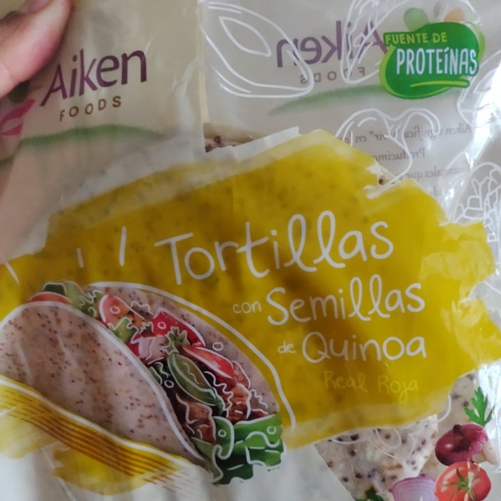 photo of Aiken Tortilla De Quinoa Blanca shared by @pablofede on  19 Sep 2021 - review