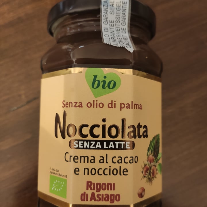 photo of Rigoni di Asiago Nocciolata Dairy Free Hazelnut Spread with Cocoa shared by @wikidave on  02 Apr 2022 - review