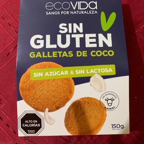 Galleta Sin Gluten Coco 150g
