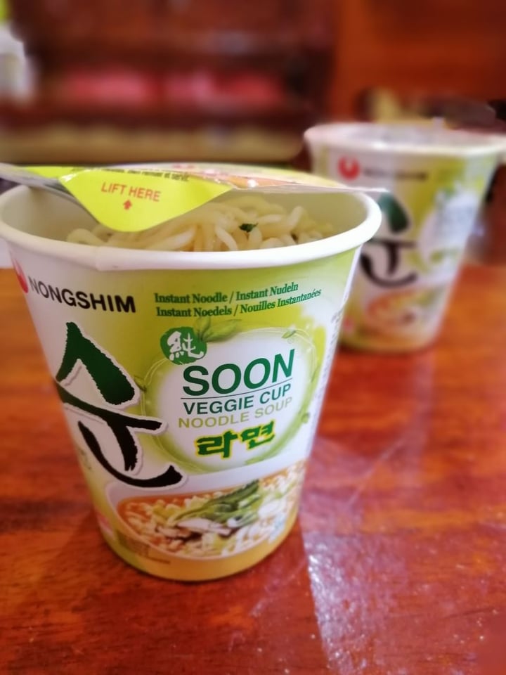 review photo of NONGSHIM (농심) Soon Veggie Cup Noodle Soup shared by @stanley on 11 Sep 2019 - review