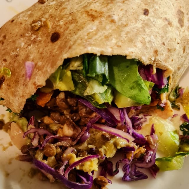 Photo of the dish “Plant Power Wrap”