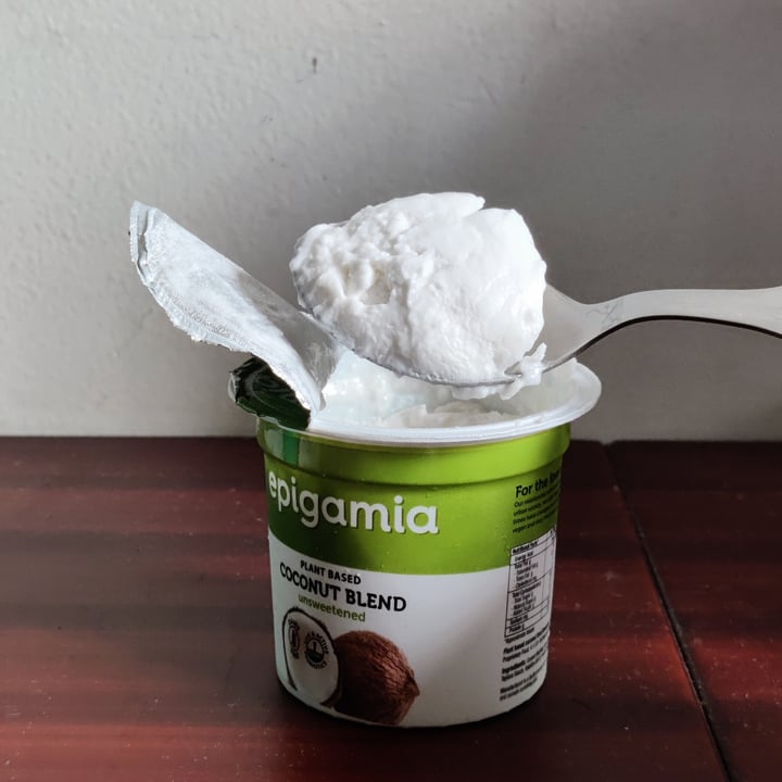 photo of Epigamia Coconut milk yogurt unsweetened shared by @foodbaby on  18 Jul 2021 - review