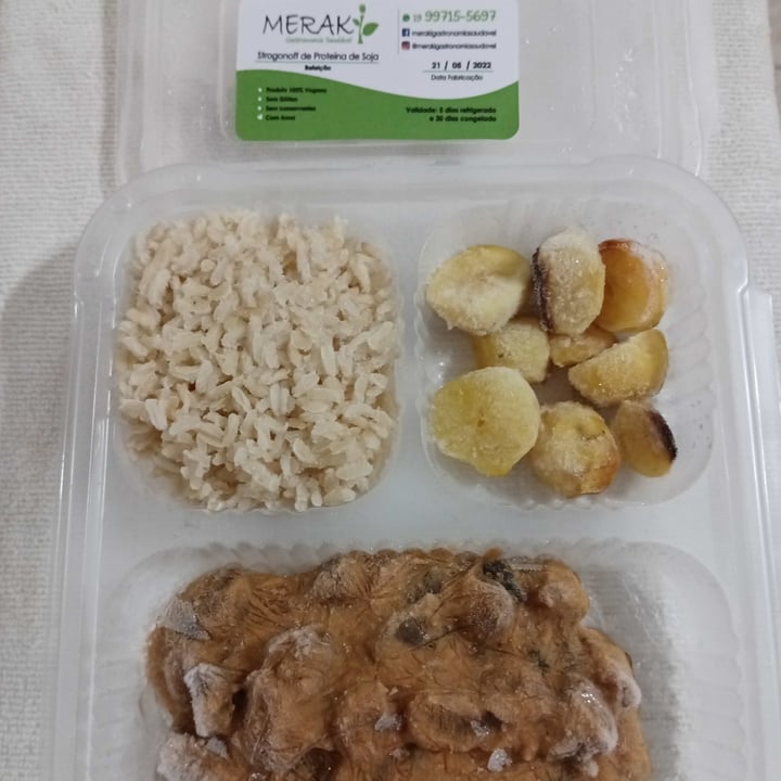 photo of Strogonoff Strognoff de Proteína de soja Vegano shared by @aarnosti on  01 Jun 2022 - review