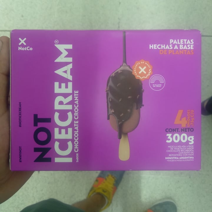 review photo of NotCo Not Icecream Chocolate Crocante shared by @gabilobobj on 19 Apr 2022 - review