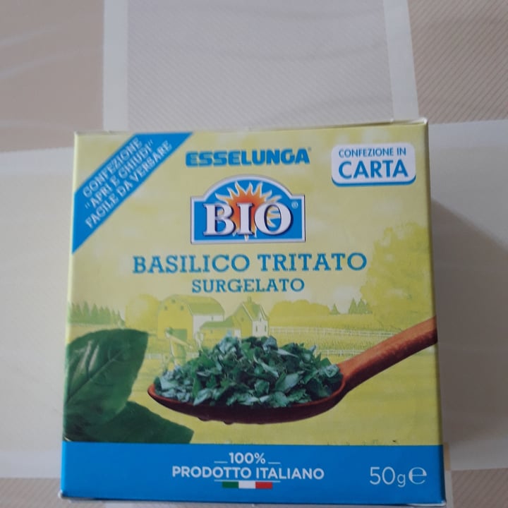 photo of Esselunga Bio Basilico tritato shared by @morgania on  07 Aug 2022 - review