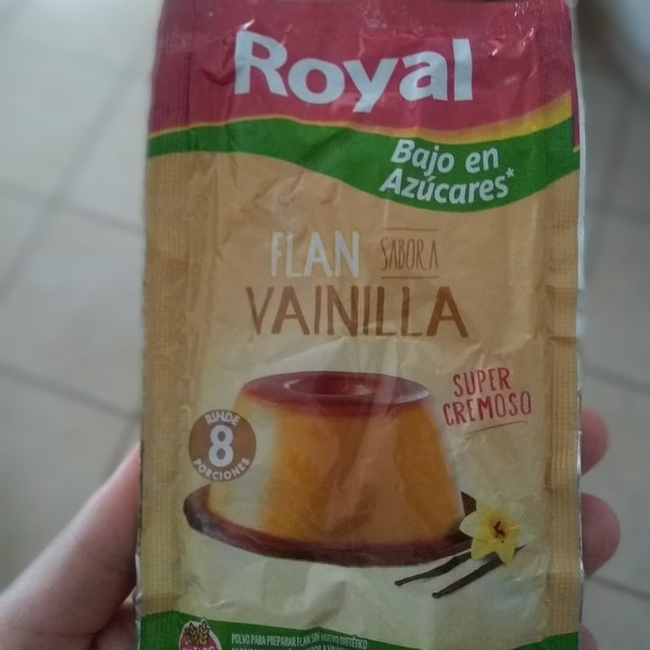 review photo of Royal Flan Sabor a Vainilla Bajo en Azúcares shared by @vegan-vale on 10 Jan 2021 - review