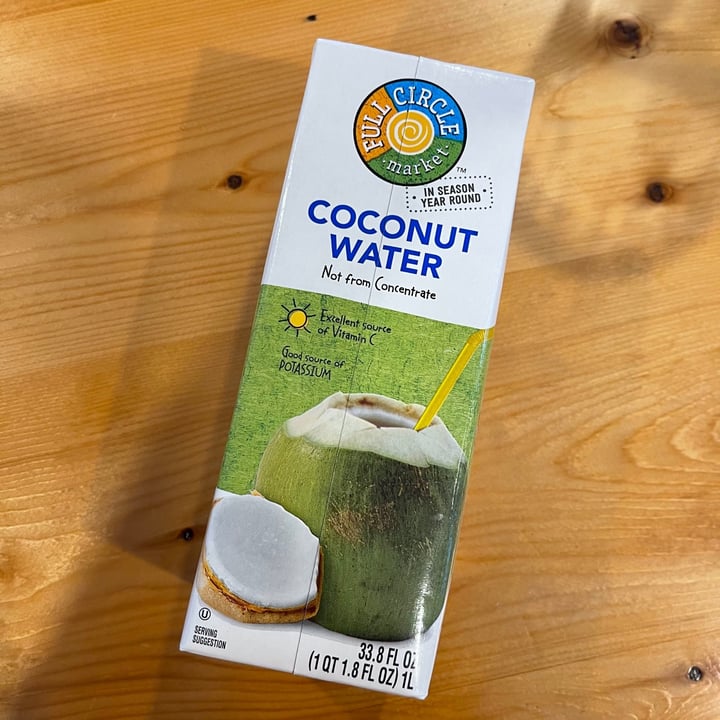 photo of Full Circle Market coconut water shared by @brackett5018 on  13 Feb 2022 - review