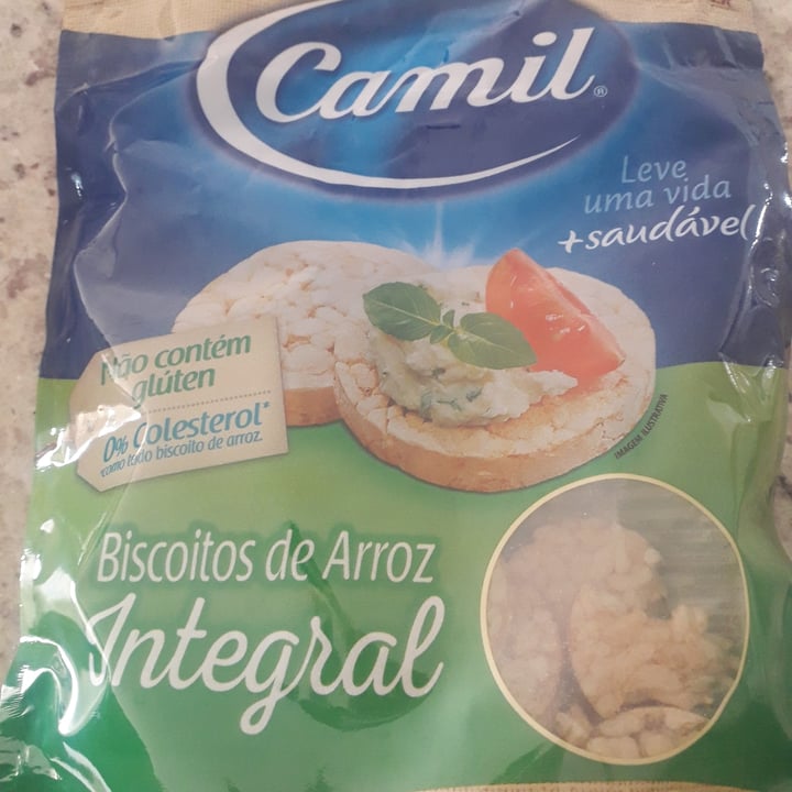 photo of Camil Biscoito de Arroz Integral shared by @lorrana on  06 Jun 2022 - review