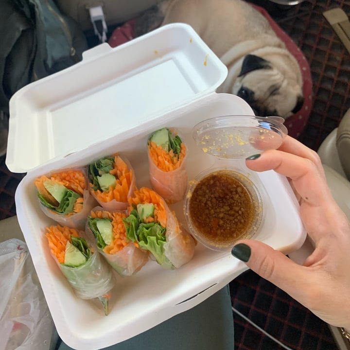 photo of Peace Cafe Fresh Spring Roll shared by @tiascaz on  20 Jun 2022 - review