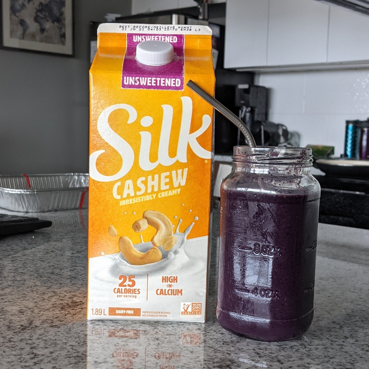 Silk Cashew milk unsweetened Reviews abillion