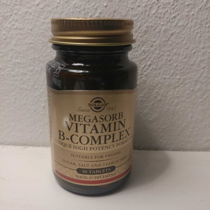 photo of Solgar Megasorb Vitamin B-Complex shared by @tanishajade on  12 Jul 2021 - review