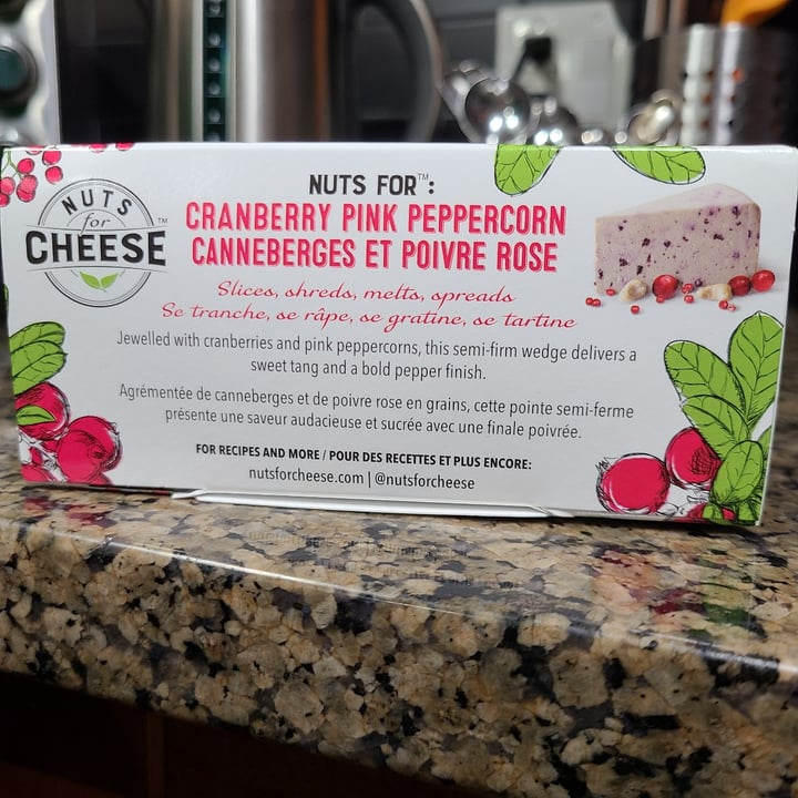 review photo of Nuts For Cheese Cranberry Pink Peppercorn shared by @bisingular on 02 Oct 2021 - review