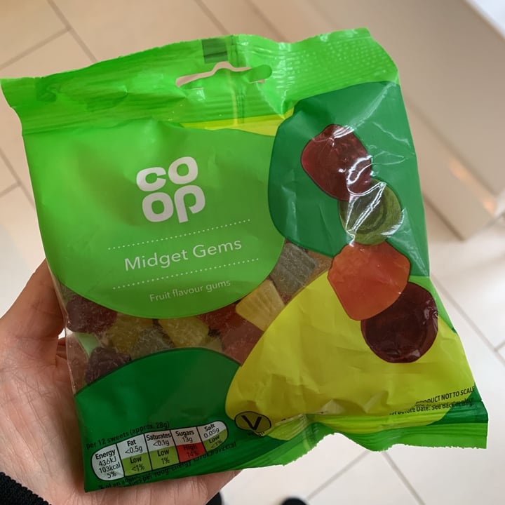 photo of Coop Midget gems shared by @veganosa on  03 Sep 2021 - review
