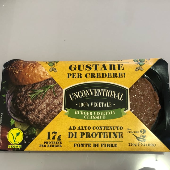 review photo of Unconventional Burger Vegetale Classico - Classic Burger shared by @francyveg86 on 04 Sep 2022 - review