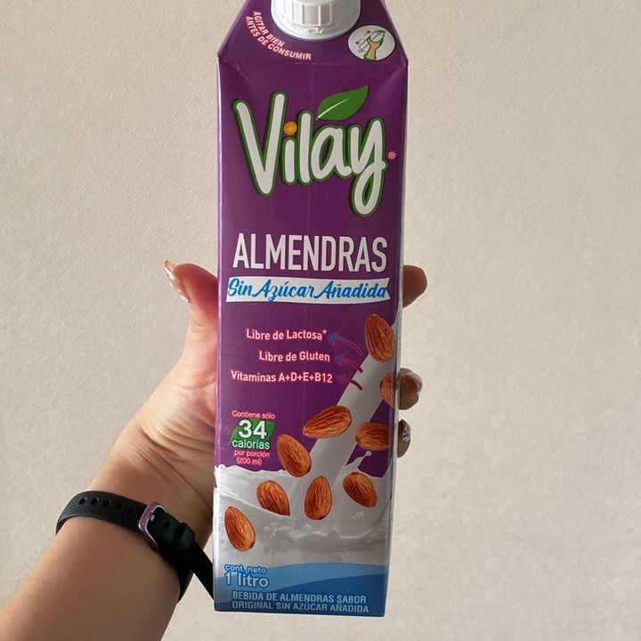 photo of Vilay Leche De Almendras Sin Azúcar shared by @sinprrisa on  13 Jan 2022 - review