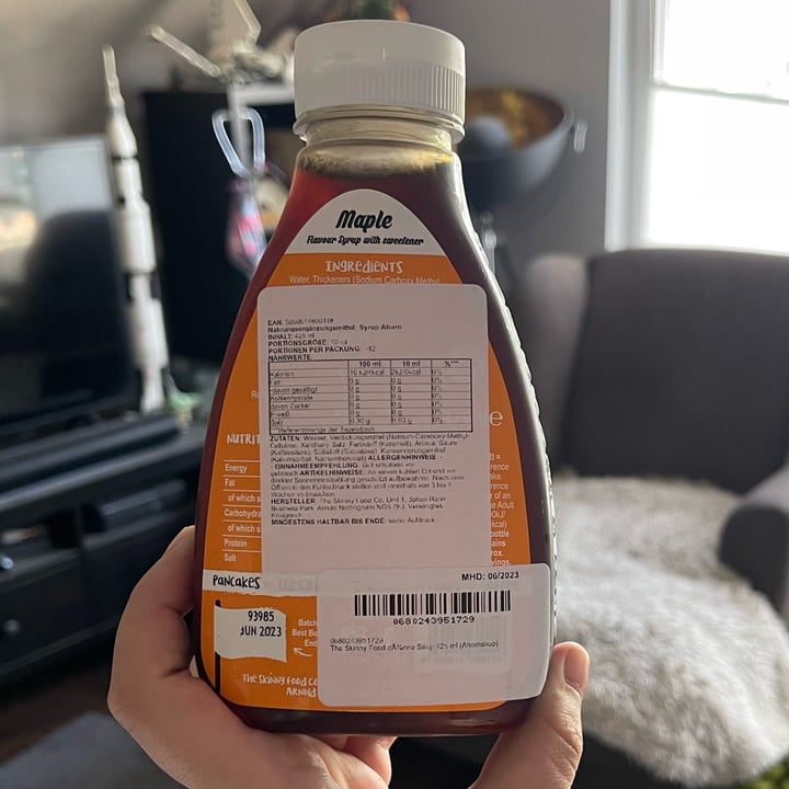 photo of The Skinny Food Co Maple syrup shared by @anneeinhorn on  25 Jul 2022 - review