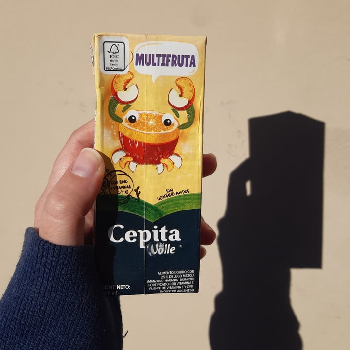 review photo of Cepita del Valle Jugo Multifruta shared by @gubbalo on 02 Jun 2021 - review