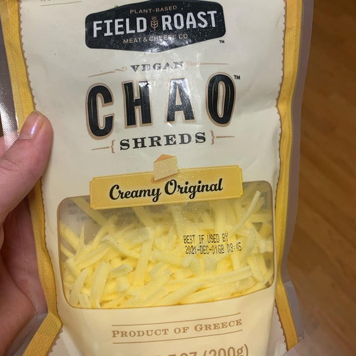 photo of Field Roast Chao Shreds Creamy Original shared by @shannonmarilyn on  29 Oct 2021 - review