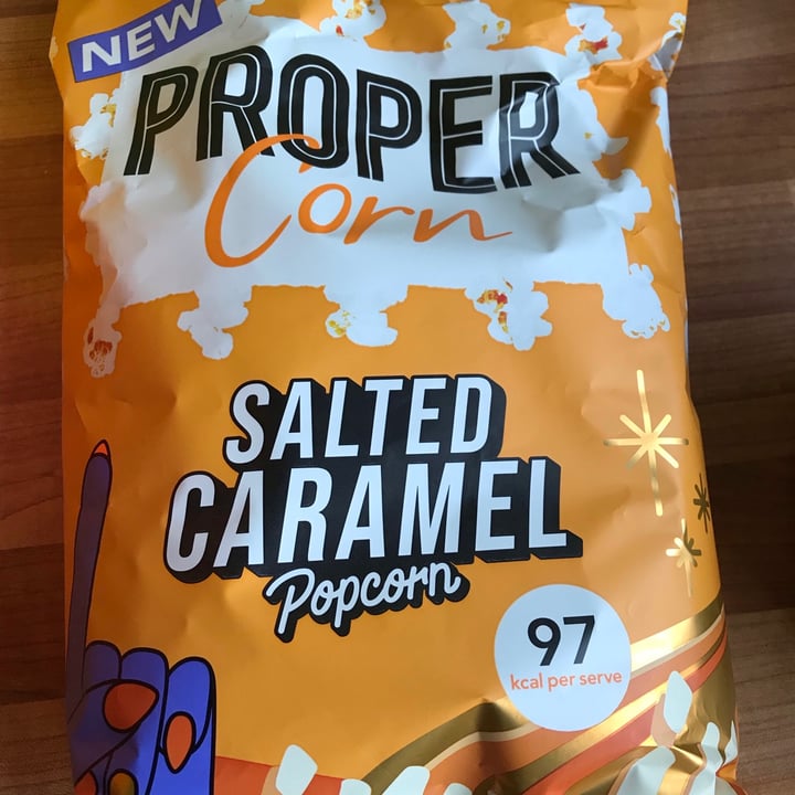 photo of Proper Corn Salted caramel popcorn shared by @einsteinmcallister on  02 May 2021 - review