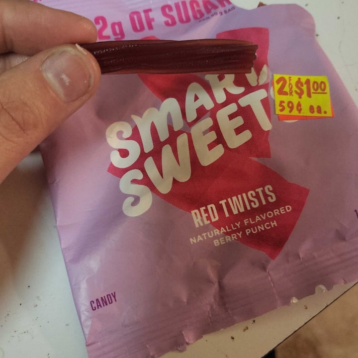 photo of Smart Sweets Red twists shared by @izzyiris on  20 Jun 2022 - review