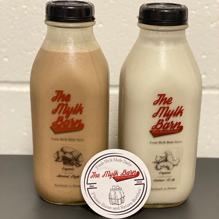 photo of The Mylk Barn Chocolate Almond Mylk shared by @johnthevegan on  14 Apr 2021 - review