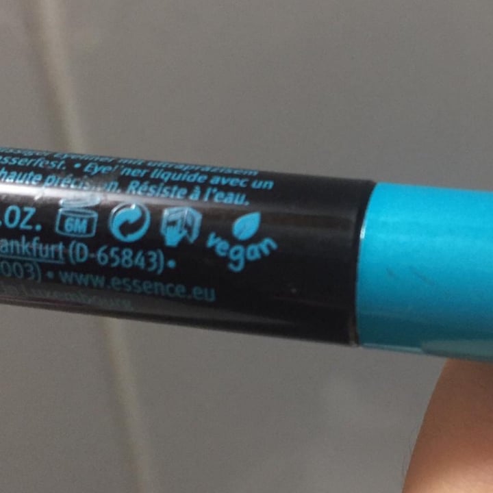 photo of Essence Cosmetics Waterproof Liquid ink eyeliner shared by @fasggy on  12 Mar 2021 - review