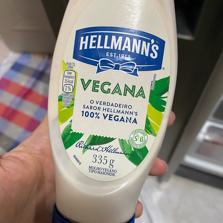 photo of Hellmann’s Vegana shared by @leticiaesperanca on  10 May 2022 - review